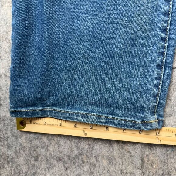 Riders by Lee Jeans Womens 8 M Blue Mid Rise Bootcut Stretch Denim 30 #139 - Picture 2 of 9